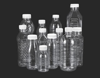 Mineral water bottles